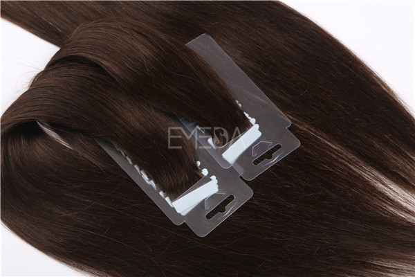 Invisible remy human hair tape hair extensions ZJ0078